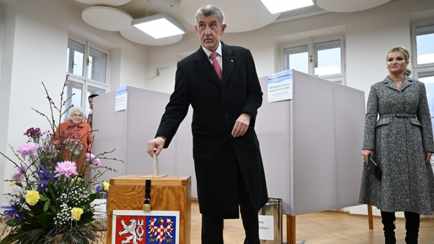 Cựu Thủ tướng Séc Babis nói bầu cử tổng thống là cuộc trưng cầu ý dân về mình